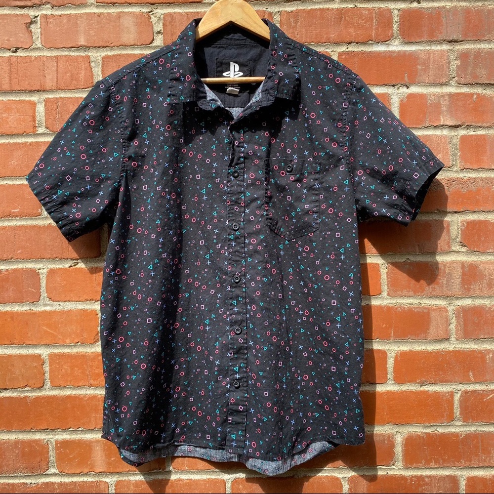 PlayStation Button Up Shirt